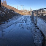 Snow On City-maintained Pathway or Sidewalk-WAM at 1092 16 Av NE