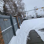 Snow On City-maintained Pathway or Sidewalk at 54 Sun Harbour Rd SE