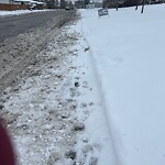 Snow On City-maintained Pathway or Sidewalk-WAM at 3420 Sarcee Rd SW
