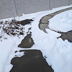 Snow On City-maintained Pathway or Sidewalk at 94 Panatella Pr NW