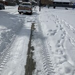 Snow On City-maintained Pathway or Sidewalk-WAM at 441 Huntley Wy NE