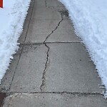 Sidewalk or Curb - Repair at 6501 58 St NW