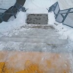 Snow On City-maintained Pathway or Sidewalk at 55 Spruce Pl SW