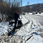 Snow On City-maintained Pathway or Sidewalk-WAM at 1404 Home Rd NW