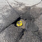 Pothole Repair at 8650 112 Av NW
