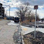 Sign on Street, Lane, Sidewalk - Repair or Replace at 1428 17 St SE