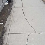Sidewalk or Curb - Repair at 151 Martindale Dr Ne, Calgary, Ab T3 J 3 G5, Canada