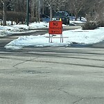 Sign on Street, Lane, Sidewalk - Repair or Replace at 1660 Bowness Rd NW