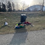 In a Park - Litter Pick Up or Overflowing Park Bins at 2246 1 St SE