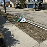 Sign on Street, Lane, Sidewalk - Repair or Replace at 104 Elgin Estates Pa SE