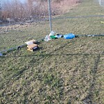 In a Park - Litter Pick Up or Overflowing Park Bins at 17 Taralake Terrace Ne, Calgary, Ab T3 J 0 A1, Canada