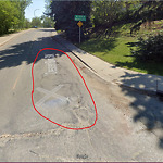 Pothole Repair at 455 Crescent Blvd SW Elboya
