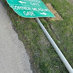 Sign on Street, Lane, Sidewalk - Repair or Replace at 401 Corner Glen Ci NE