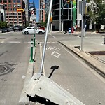 On-Street Bike Lane - Repair at 150 9 Av SW