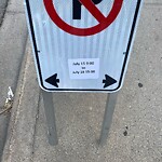 Sign on Street, Lane, Sidewalk - Repair or Replace at 1201 5 St SW