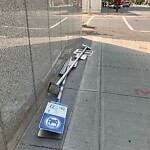 Sign on Street, Lane, Sidewalk - Repair or Replace at 351 6 Av SW