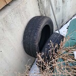 Debris on Backlane at 4707 26 Av NE