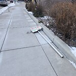 Road Signs on Street, Lane, Sidewalk - Repair or Replace at 1313 10 Av SW
