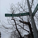 Sign on Street, Lane, Sidewalk - Repair or Replace at 19 Riverview Ci SE