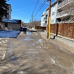 Pothole Repair at 1726 12 Av SW