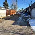 Backlane Maintenance at 1308 Colgrove Av NE