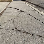 Sidewalk or Curb - Repair at 111 Hawkmount Ht NW