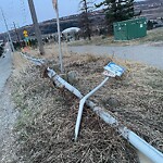 Road Signs on Street, Lane, Sidewalk - Repair or Replace at 5328 32 Av NW