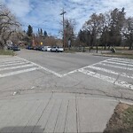 Sidewalk or Curb - Repair at 1407 7 Ave Nw, Calgary, Ab T2 N 0 Z3, Canada