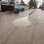 On-Street Bike Lane - Repair at 4811 46 Av SW
