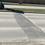 On-Street Bike Lane - Repair at 119 Chapman Wy SE