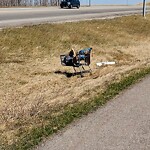 Debris on Street, Sidewalk, Boulevard at 69 Saddlebrook Cm NE