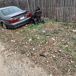 Debris on Backlane at 55 Falworth Co NE