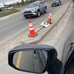 Road Signs on Street, Lane, Sidewalk - Repair or Replace at 419 41 Av NE