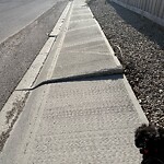 Sidewalk or Curb - Repair at 105 Masters Ca SE