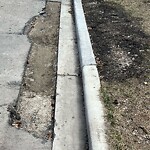 On-Street Bike Lane - Repair at 1933 Bowness Rd NW