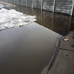 Catch Basin Flooding / Pooling (old) at 330 Whitney Cr SE