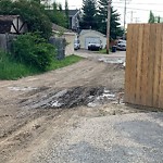 Backlane Maintenance at 1131 Regent Cr NE