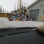 Backlane Maintenance at 4628 15 Av NW
