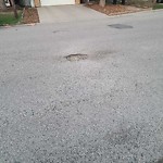 Pothole Repair at 83 Harvest Wood Way Ne, Calgary, Ab T3 K 3 X5, Canada