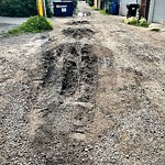 Backlane Maintenance at 2109 1 Av NW