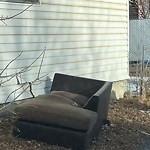 Debris on Backlane(OLD) at 104 Templehill Dr NE
