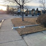 Sign on Street, Lane, Sidewalk - Repair or Replace at 2517 5 Av NW