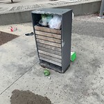 Garbage in a Park at 1001 4 Av SW