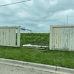 Fence or Structure Concern - City Property at 65 Bridleridge Ci SW
