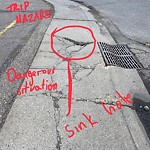 Sidewalk or Curb Repair at 319 38 A Av SE