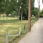Fence Concern in a Park at 2356 Chicoutimi Dr NW