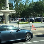 Debris on Street, Sidewalk, Boulevard at 608 9 Av NW