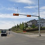 Traffic or Pedestrian Light Repair at 8601 17 Av SW