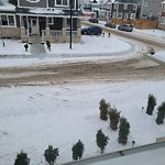 Snow On City Road at 12 Cityside Cm NE