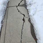 Sidewalk or Curb - Repair at 104 Whitaker Cl NE